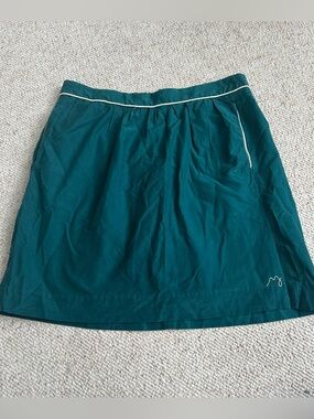 Vintage Retired Jacadi Teal Green Girls' Skirt Size M